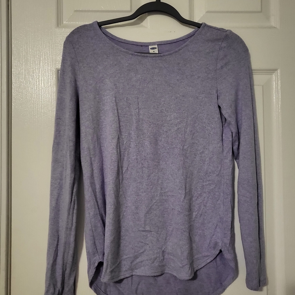 Purple layering shirt/lounge shirt